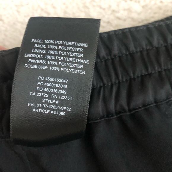 Babaton black slip on faux/ vegan leather mini dress with big two side pockets M - Picture 15 of 15